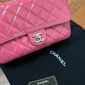 Chanel coco shine quilted flap